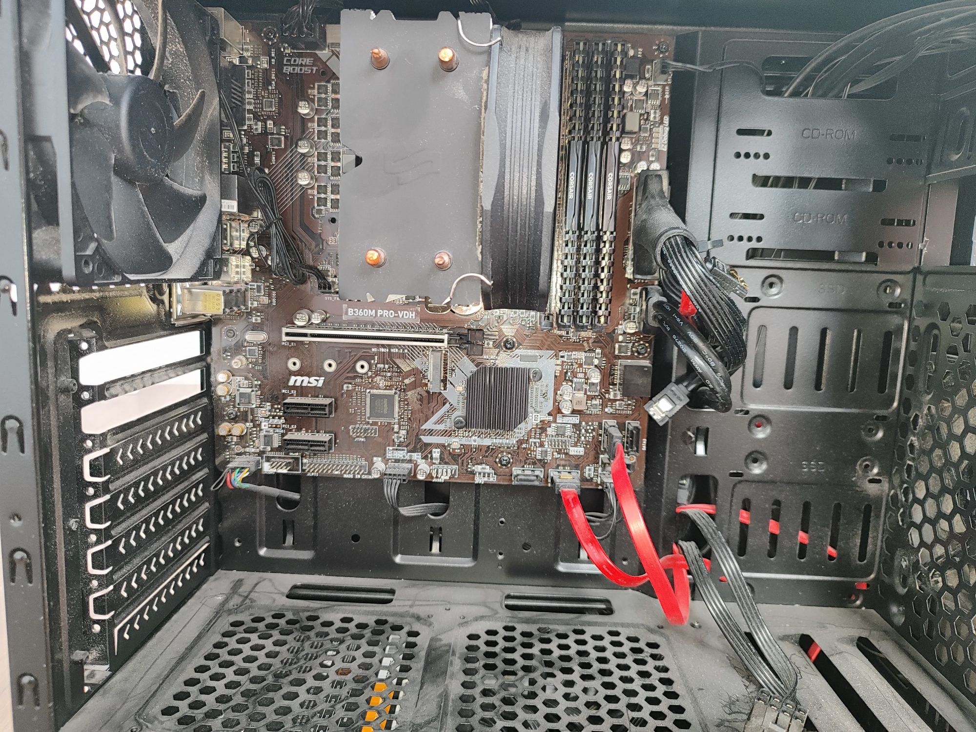 PC i5 8400, 2,8GHz, 9MB, 16GB RAM DDR4, MSI B360M PRO-VDH