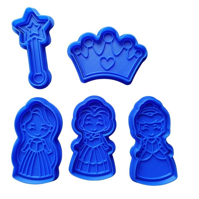 KSIEŻNICZKI 10 FOREMEK Foremki do wycinania z masy plastycznej zestaw