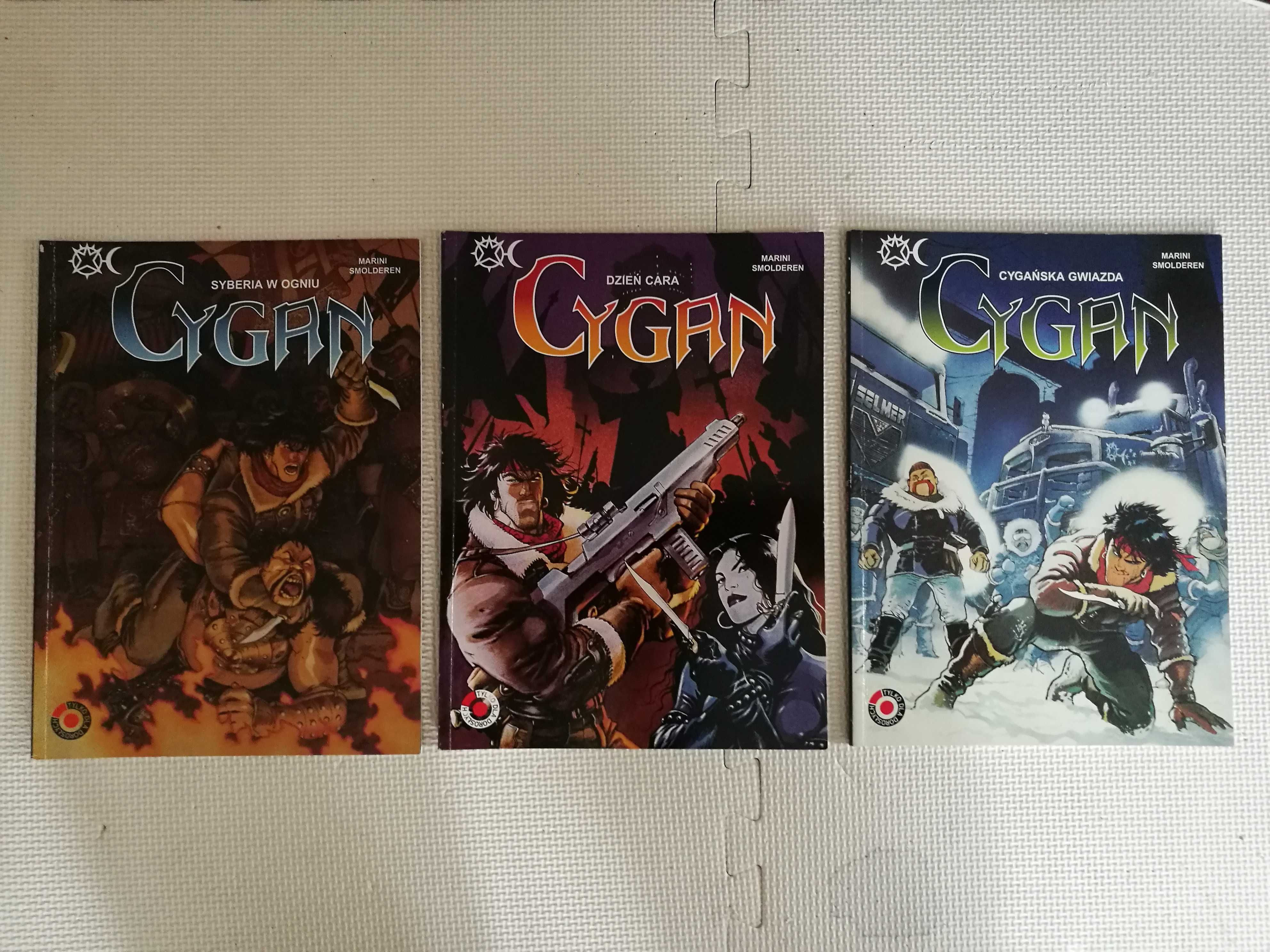 Cygan. Komiks,  tomy 1-3