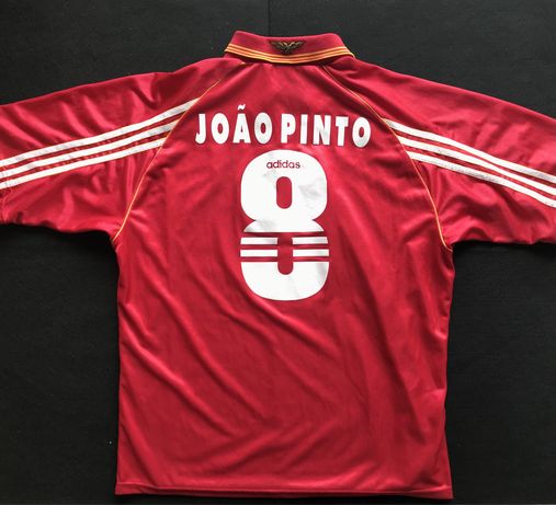 Camisola BENFICA João Pinto. Adidas 1998