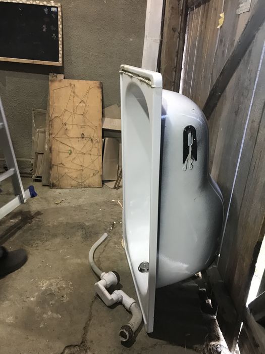 Ванна сталева сидяча 65*105