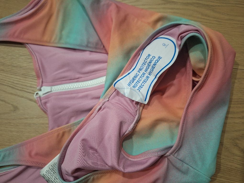 Pepe jeans bikini stroj swim pastele lato tecza roz blekit pomarancz