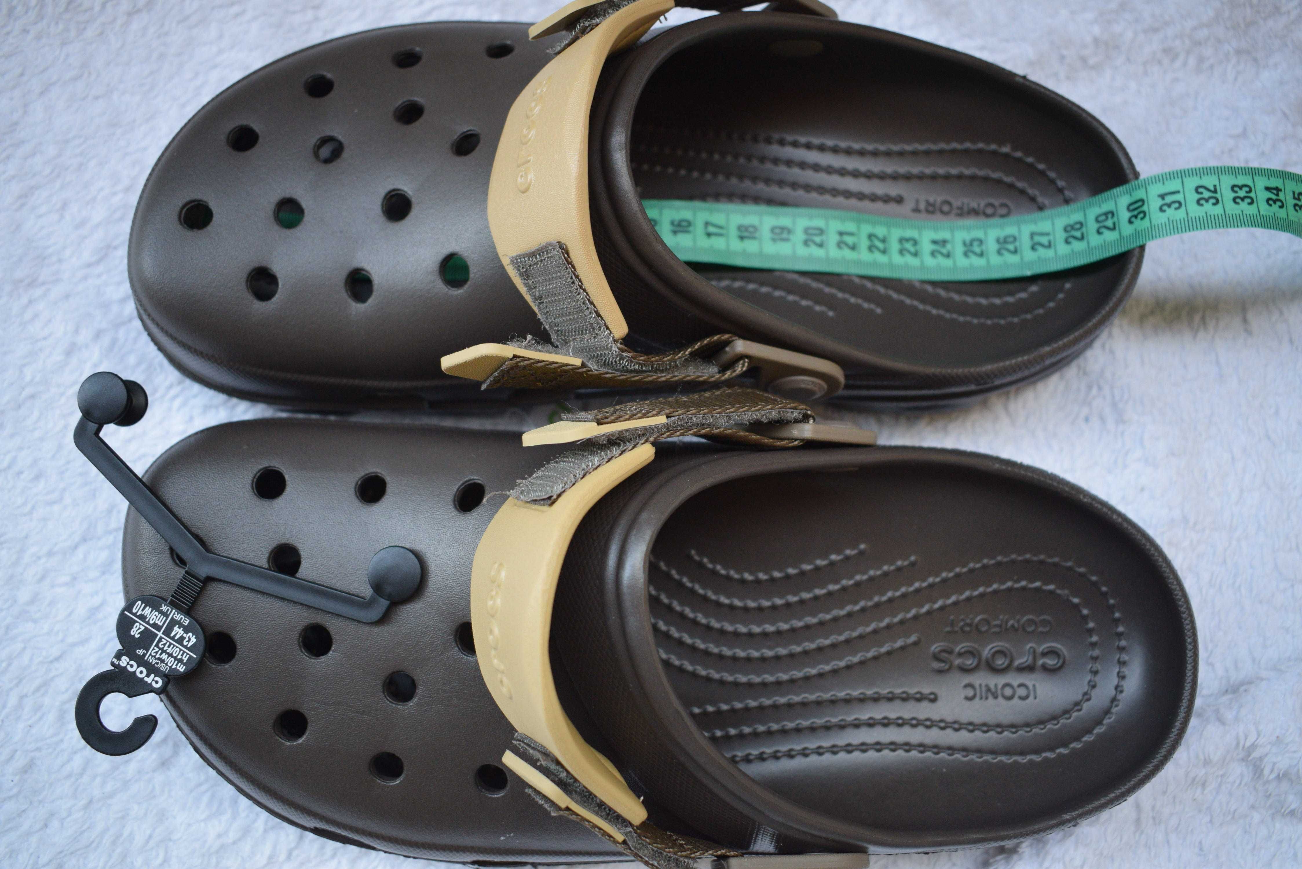 сабо тапки тапочки шлепанцы сандали сандалии кроксы Crocs р. 45 46