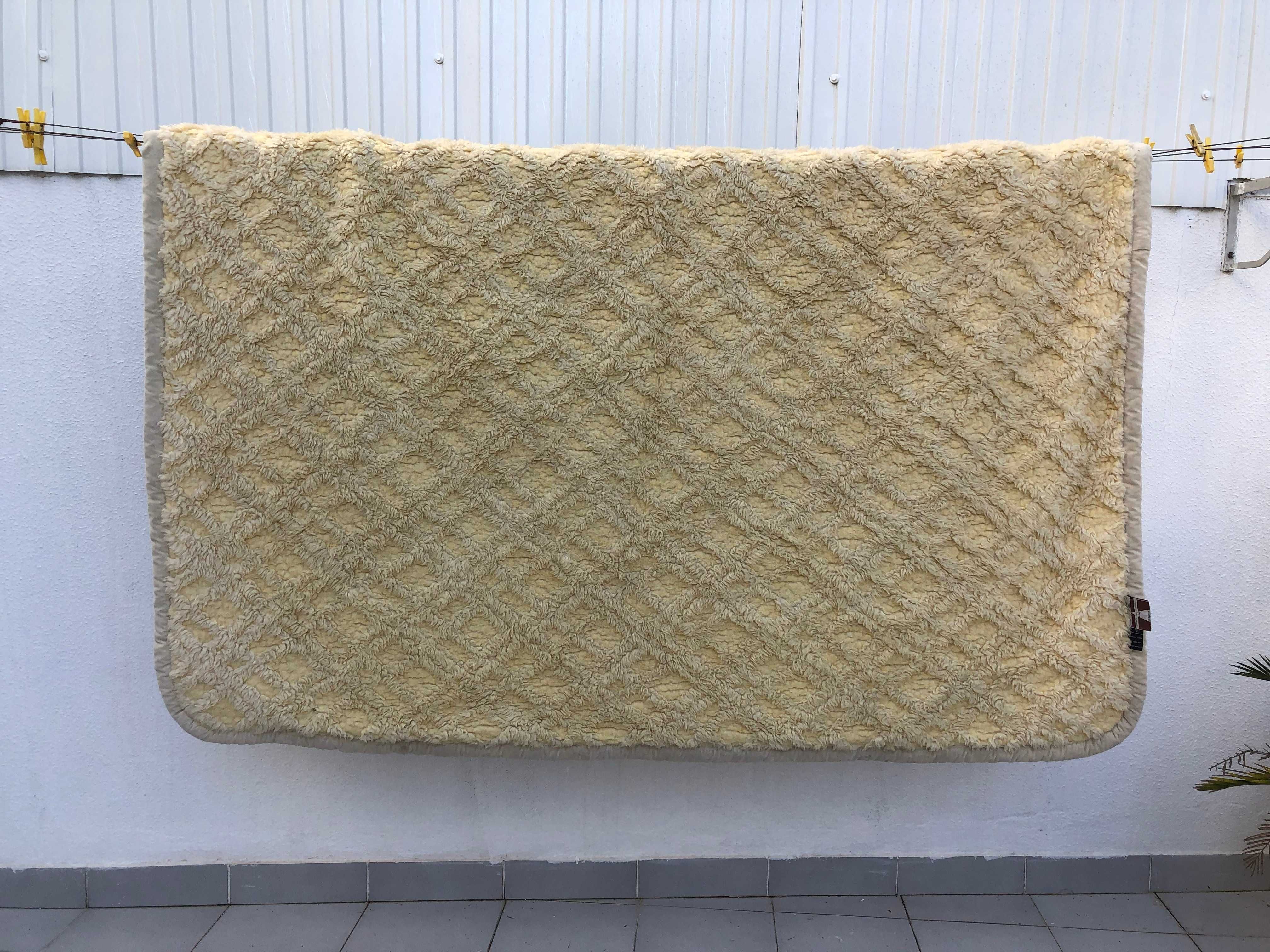 Cobertor de dupla face de lã de Merino - Usada