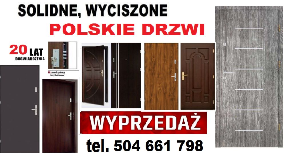 Drzwi wejściowe ZEWNĘTRZNE-wewnętrzne z montażem do mieszkania w bloku