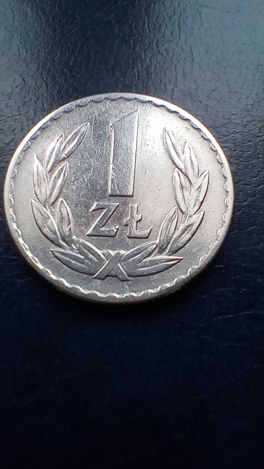 Stare monety 1 złoty 1966 PRL piekna
