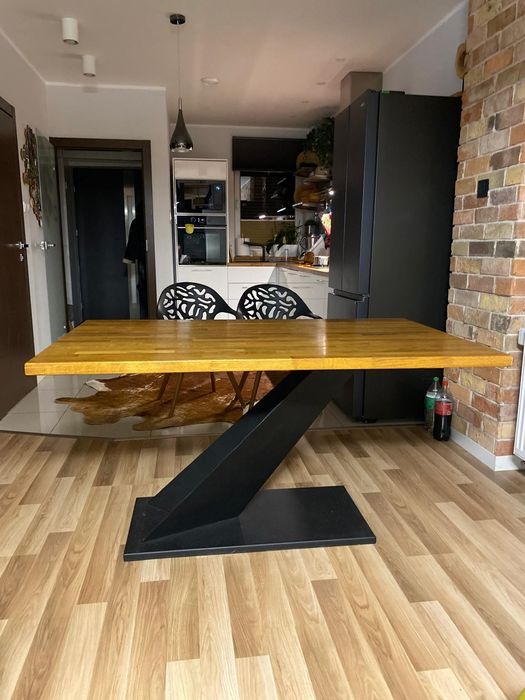 Stół dębowy loftowy