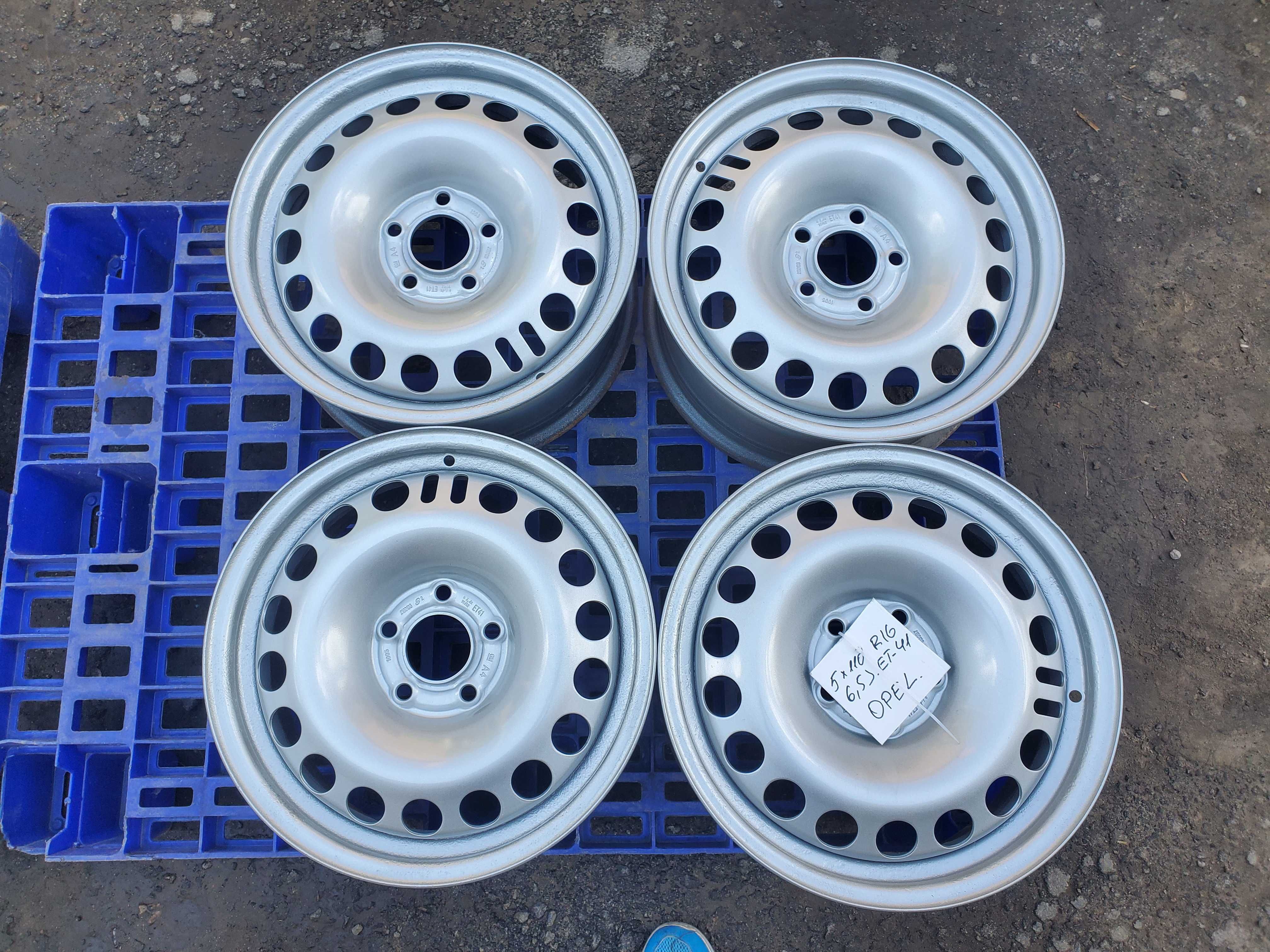 Диски 5 110 R16 Opel Astra, Meriva, Vectra, Zafira, ET41, 6,5J, ЦО 65,
