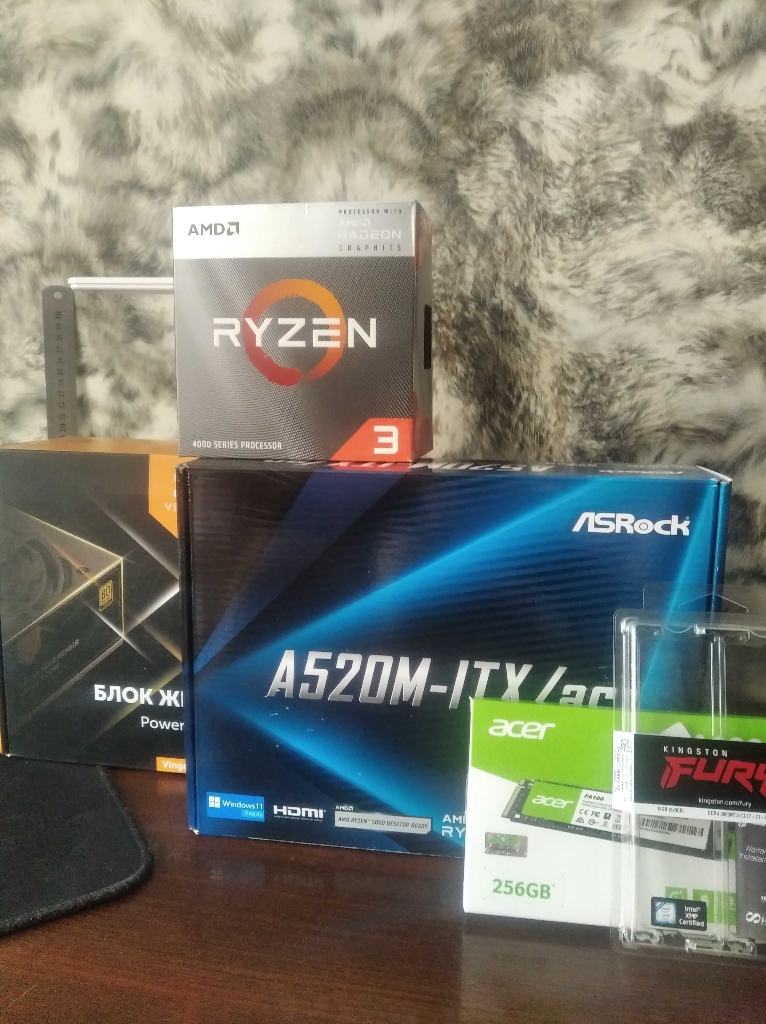 Продам ПК AMD RYZEN(в Mini ITX  форматі)