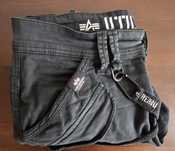 Alpha Industries Utility Spodnie Bojówki Czarne Rozmiar 32 Okazja!