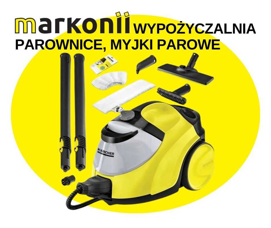 Wynajem Parownica SG4/4 Parownica SC 5 Karcher Myjki parowe Wypożycz