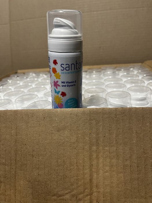 Антисептик для рук Піна-аерозоль для дезінфекції рук Santeril 50мл