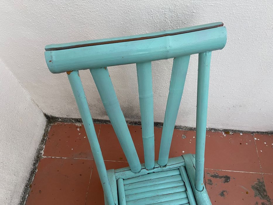 Cadeira chinesa bambú