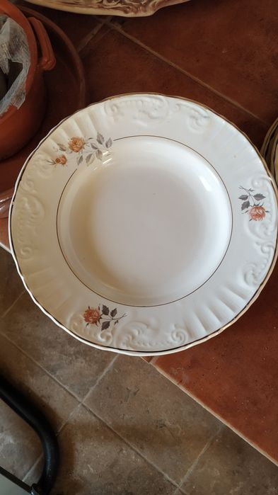 Conjunto Pratos Antigos/Vintage