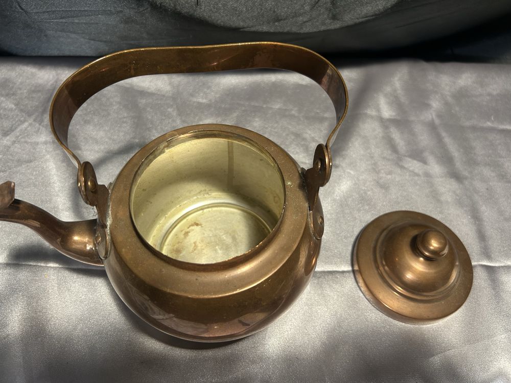 Czajnik miedziany – Kompaktowy rozmiar – Styl vintage