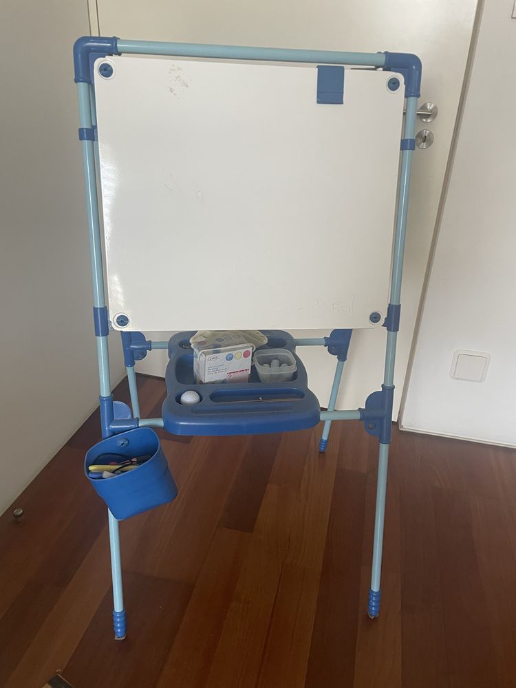 Quadro giz dupla face 120x62 criança