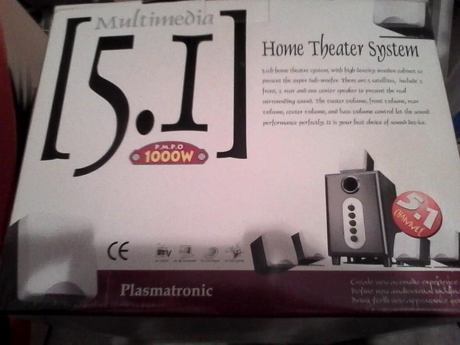 sistema de som com sobwoofer para tv ou pc