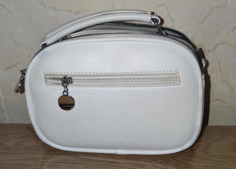 Сумка клатч біла