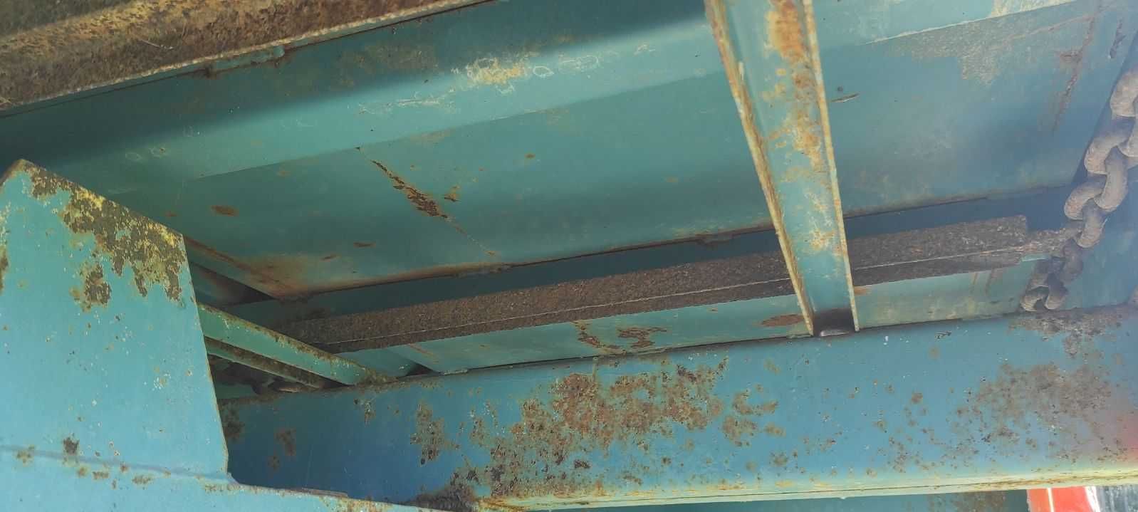 Przyczepa 17.5 T tandem klapa resor rozrzutnik