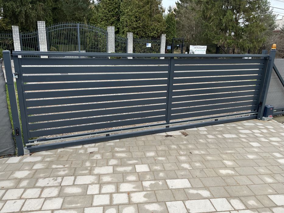 Brama 4m panelowa antracyt Nowa