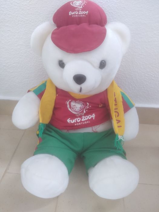Urso de Peluche / Boneco do Euro 2004