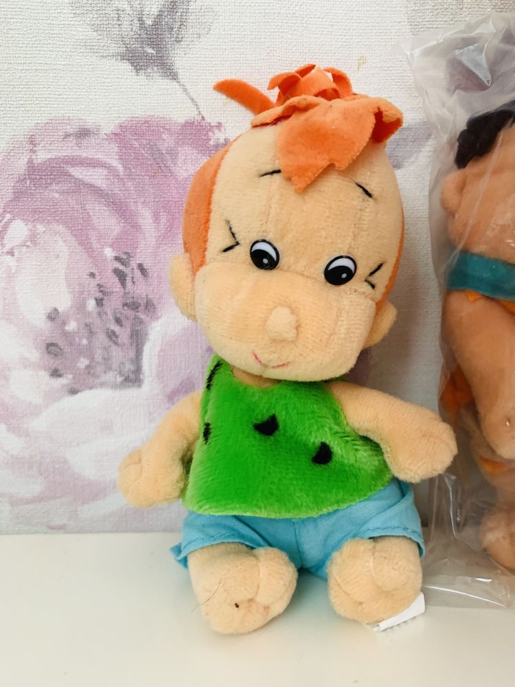 Maskotki Flintstones,Flinstonowie Kinder niespodzianka maxi vintage
