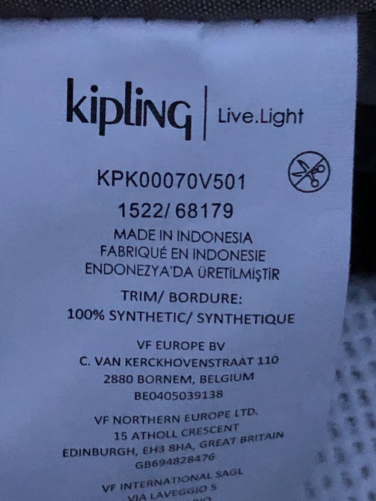 Сумка Kipling  мавпа резинова НОВА