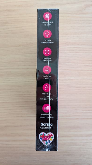 e-Reader Woxter Scriba 195 Paperlight TP - caixa lacrada