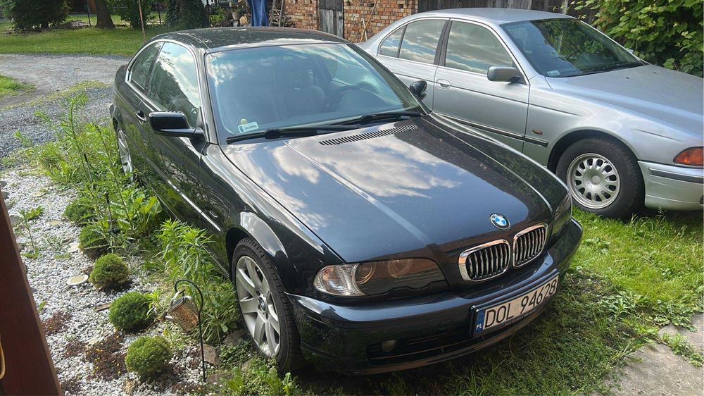 BMW E46 coupe 2.0 uszkodzone
