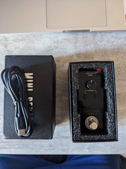 Mini Pedal Lekato Looper лупер тюнер