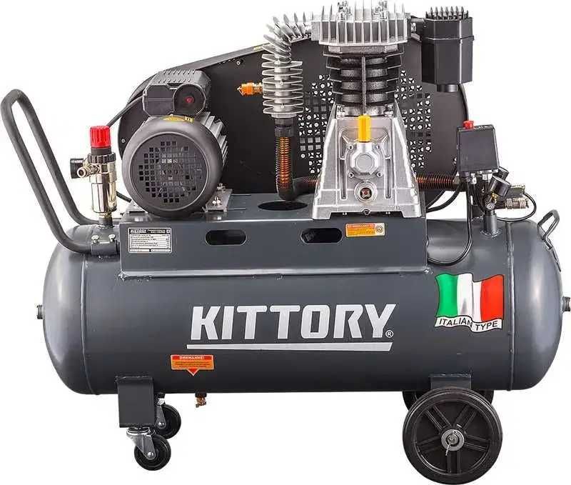 Компресор ремінний Kittory 100л 2.5кВт 10 бар 300 л/хв компрессор IT