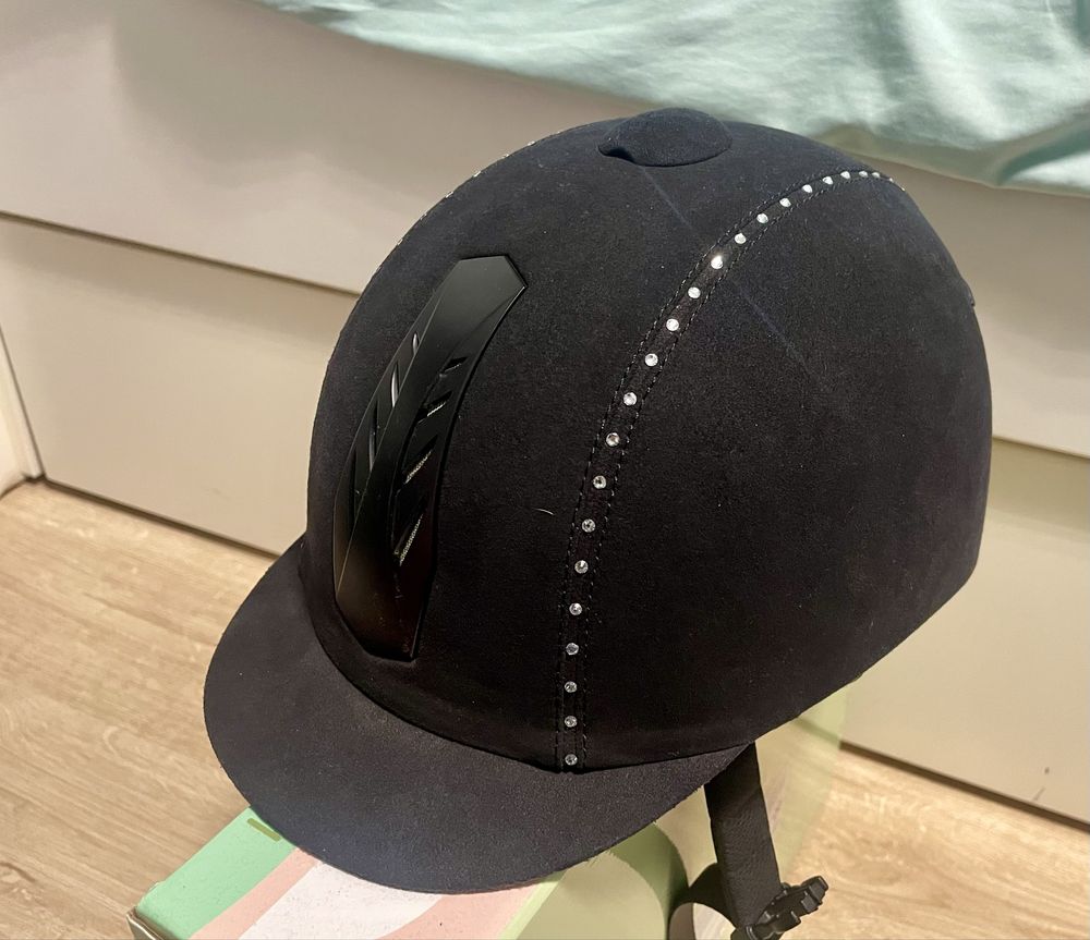 Kask jeździecki HKM DIAMOND