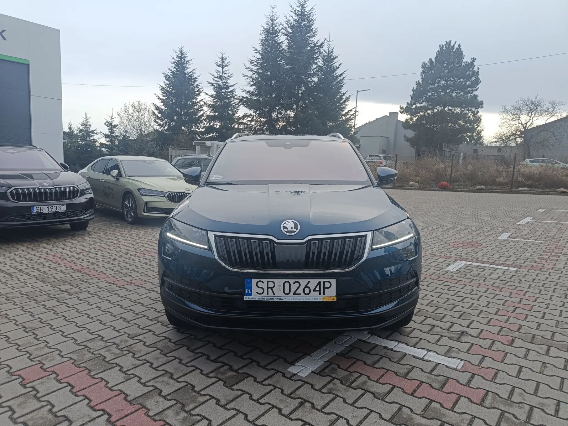 Skoda Karoq Krajowy, 1 właściciel, serwisowany w ASO, wersja Style, Margo Rybnik