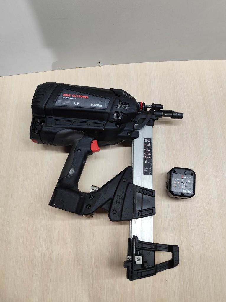 Wurth Master DIGA CS-2 POWER газовий монтажний пістолет прямого монтаж