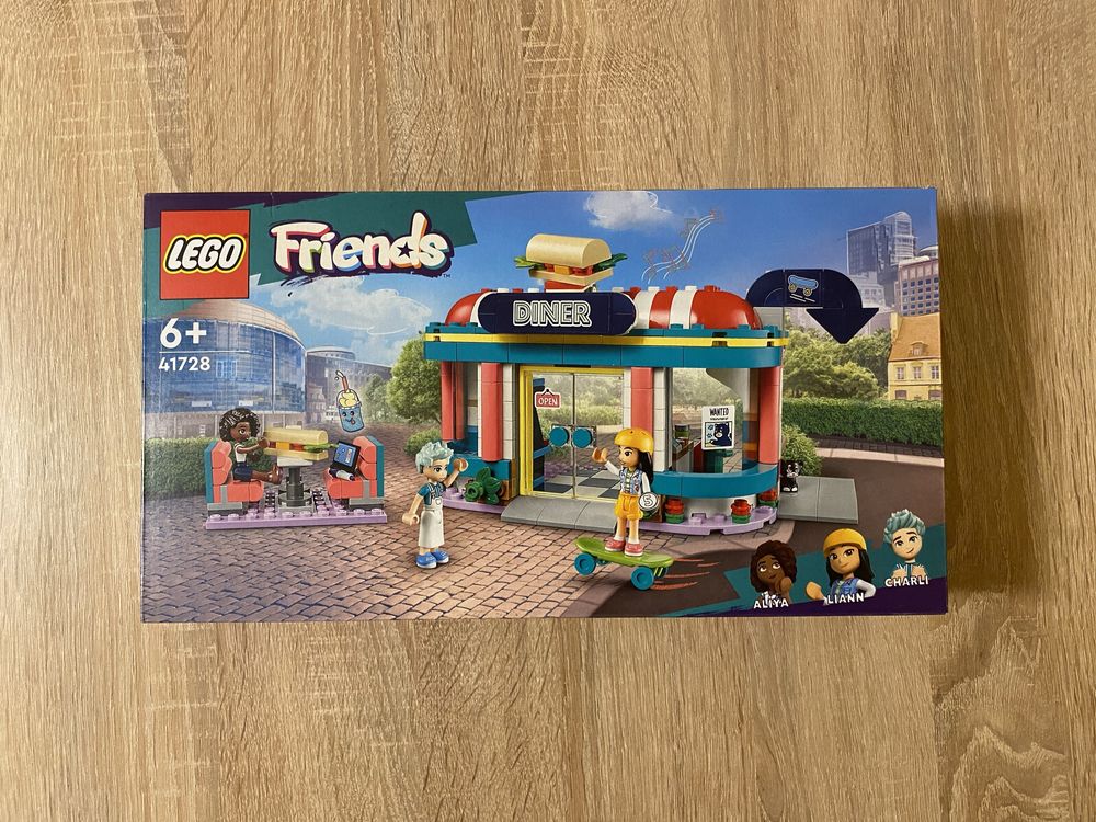 Nowe LEGO FRIENDS 41728 Bar w Śródmieściu Heartlake