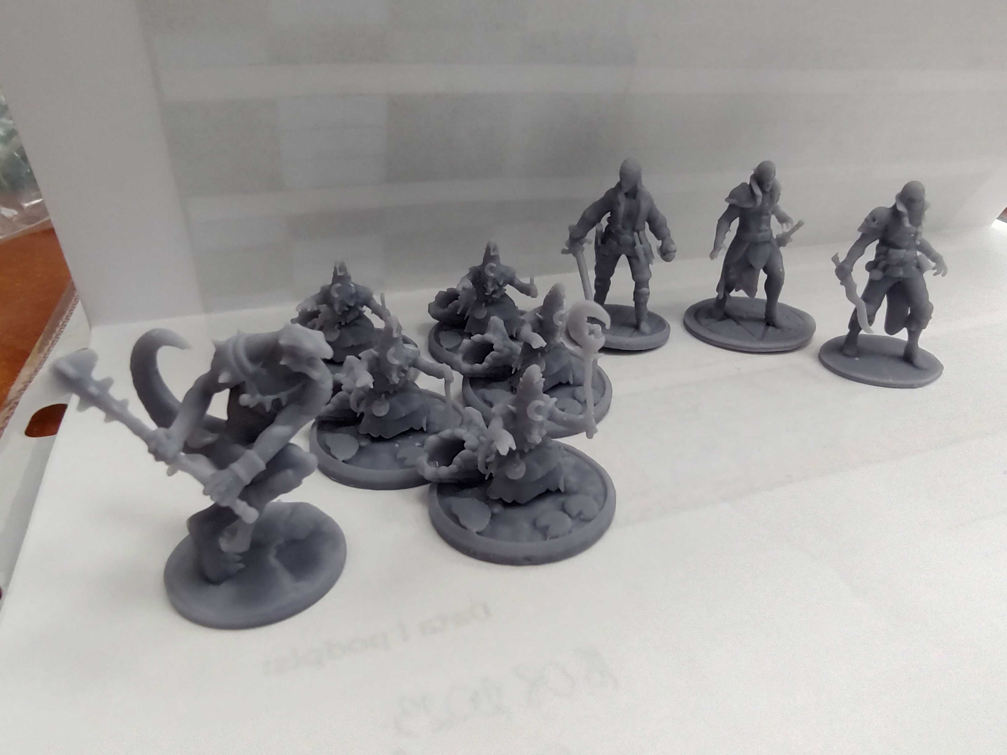 Zestaw 9 figurek na sesje RPG- Fantasy