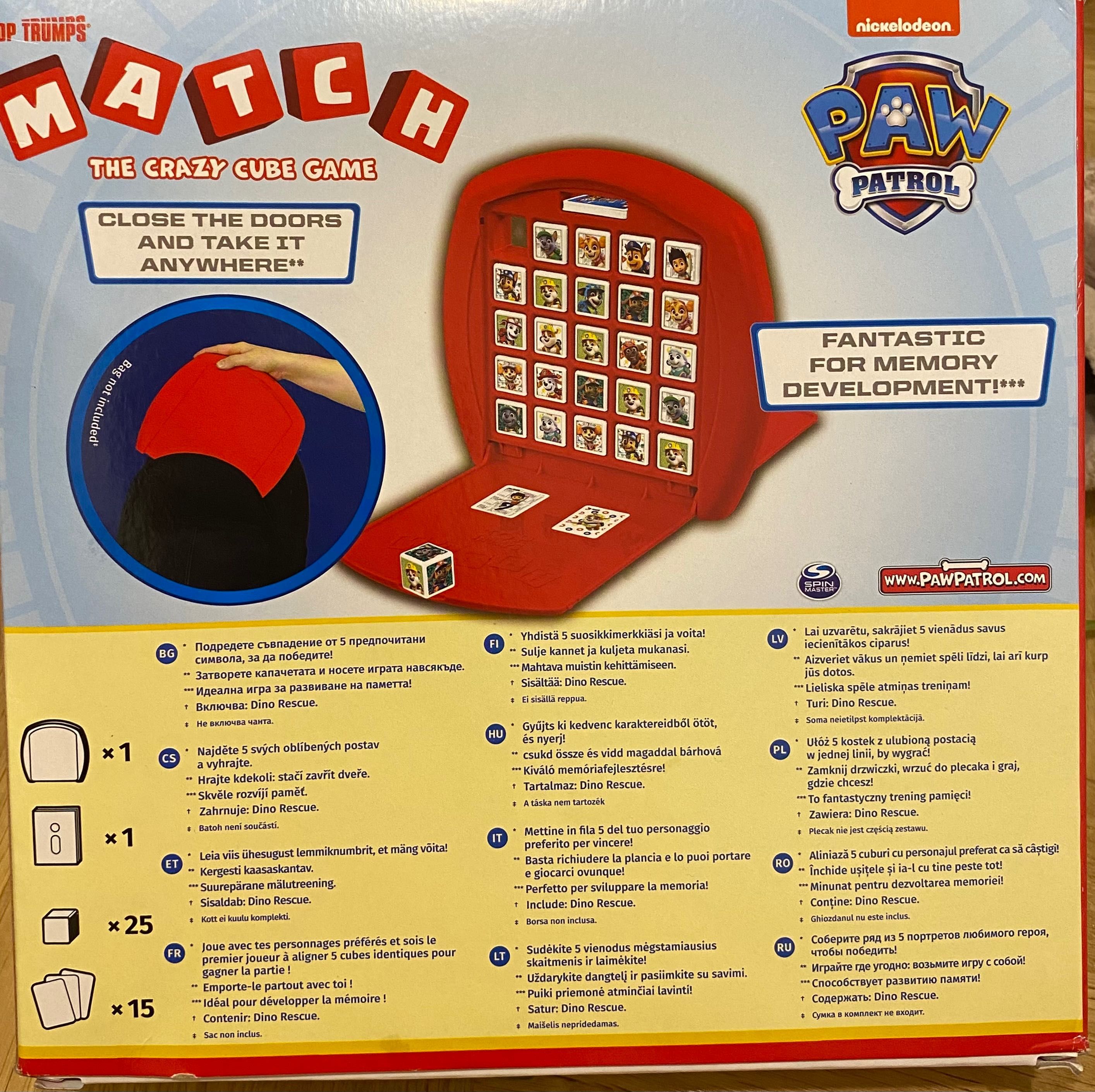 Top Trumps Match, Psi Patrol - gra logiczna