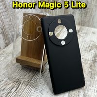 Чехол силиконовый на Honor Magic 5 Lite/ Honor X6a. Защита камер
