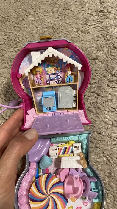 Bolsa Polly Pocket - miniaturas para brincar