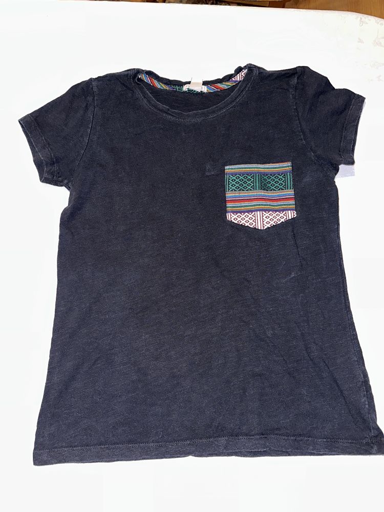 Czarna Koszulka Forever21