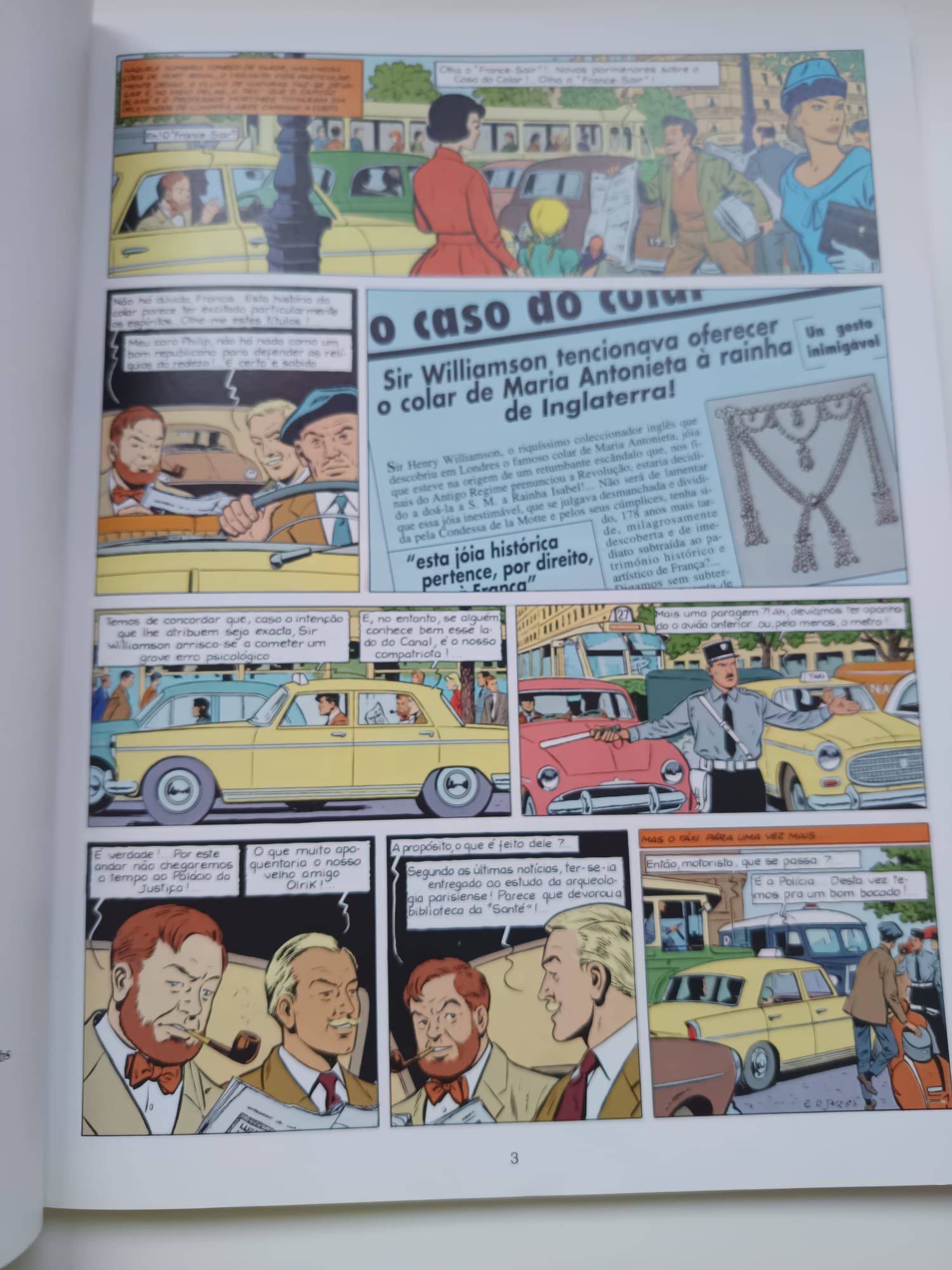 O caso do colar -  as aventuras de blake e mortimer