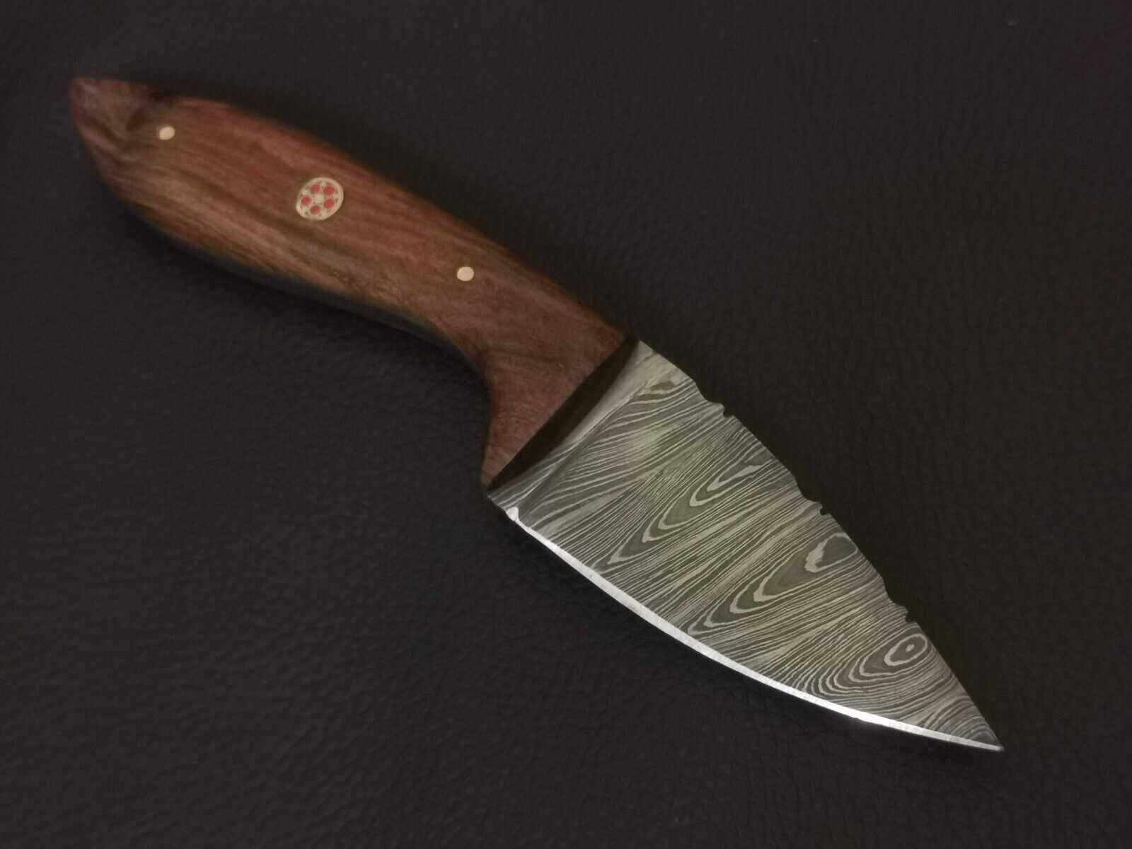 NÓŻ myśliwski kuchenny stal DAMASCEŃSKA DAMAST bushcraft