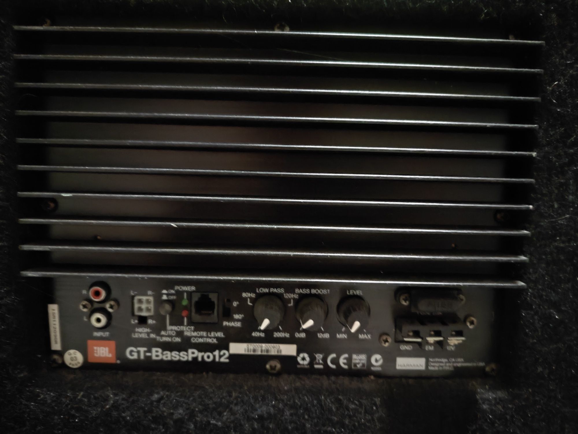 Głośnik JBL gt bass