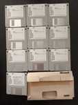 Dyskietki Microsoft Office Windows 95 idealne unikaty kolekcjonerskie