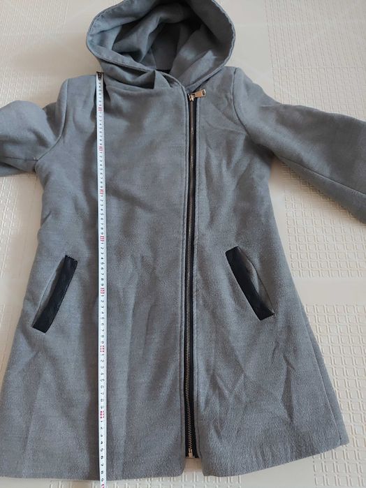 plaszcz szary damski jesien/ zima