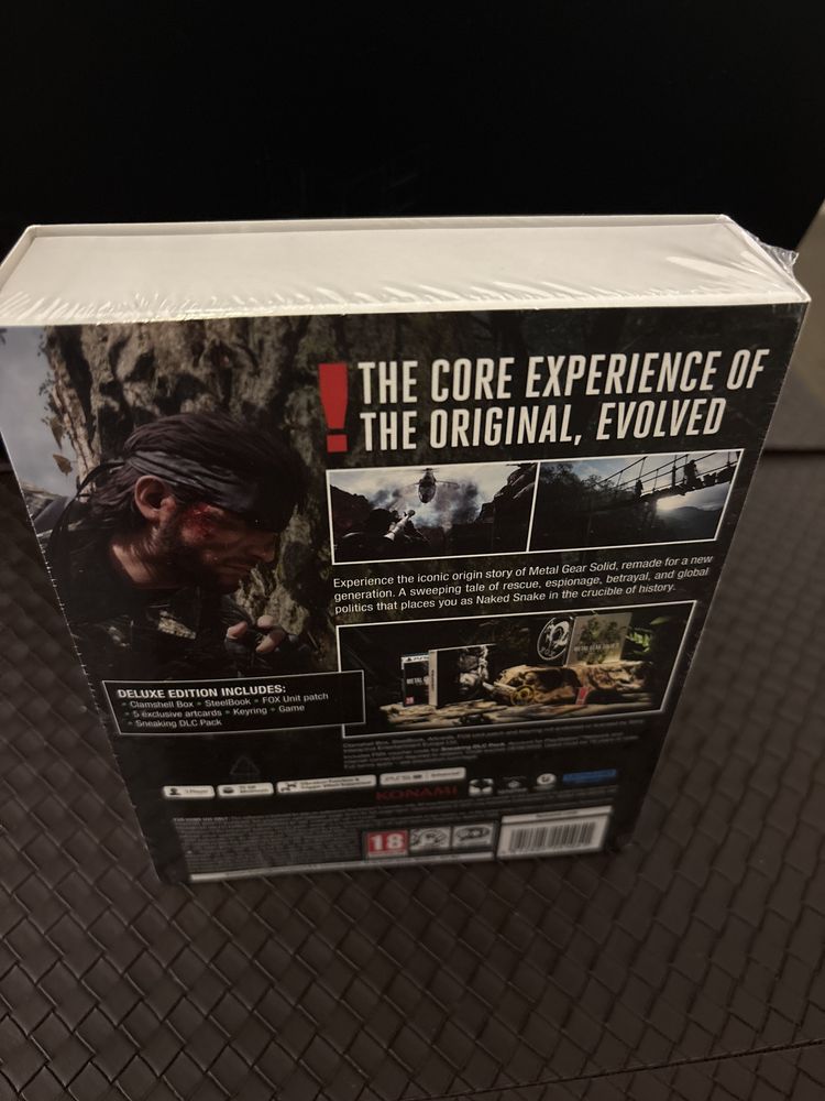 Metal Gear Solid Δ Snake Eater Deluxe Edition PS5 – NOWA, zafoliowana