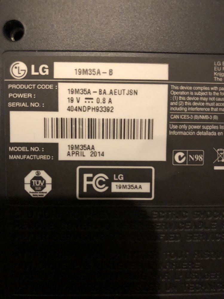 Monitor LCD  LG okazja