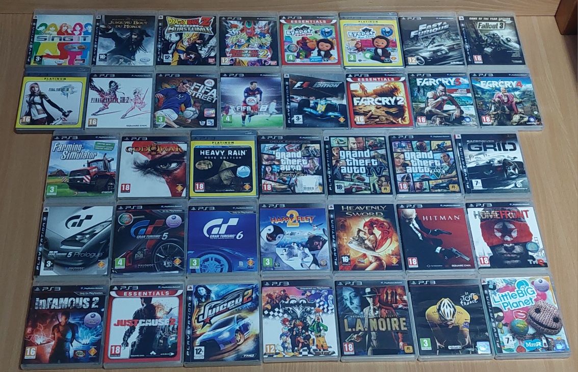 (PS3)Lote de Jogos Originais ( venda em Separado) Partir de 5€