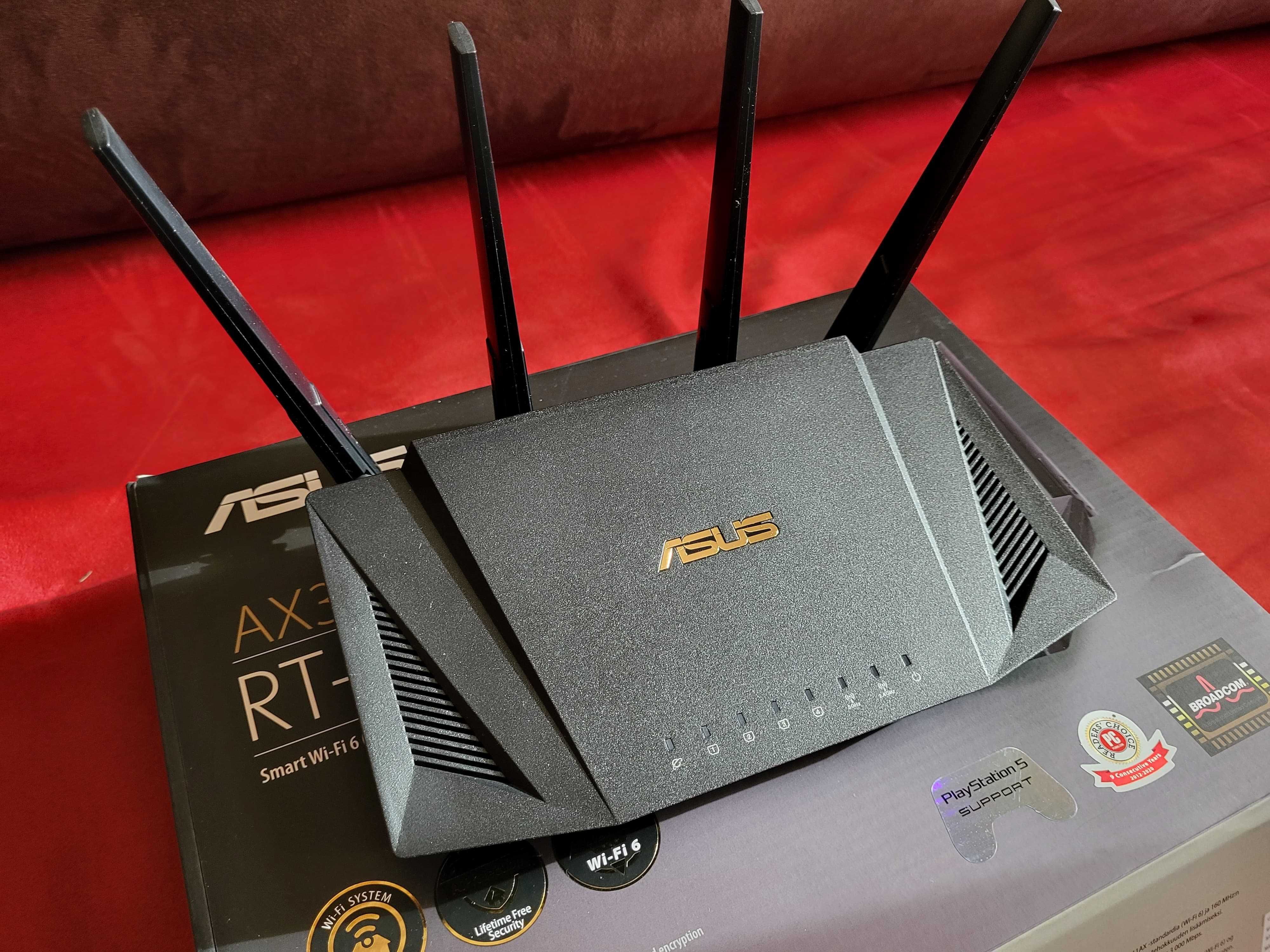 Router Asus AX-58U Wi-Fi 6