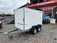 TEMARED BOX 2515/2 KONTENER FURGON  Przyczepa lekka,konterner,furgon(DMC:750kg,WYMIARY:250x125x150)